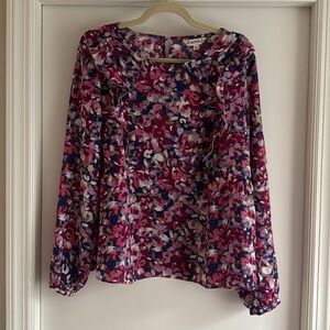 Nanette Lepore floral blouse